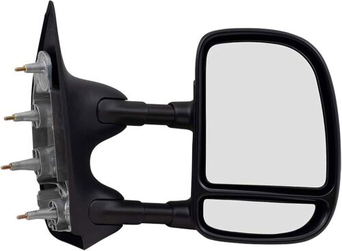 PartsFlow Manual Right Side Door Mirror For 2002-2016 Ford E-350 Super Duty/E-150/E-250/Econoline Van/Econoline/E-150 Club Wagon/E-350 Club Wagon/E-150 Econoline Club Wagon/E-250 Econoline - Lot 1415