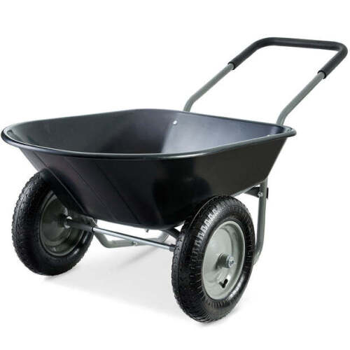 Dual-Wheel Wheelbarrow Garden Cart - Lot 1423