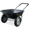 Dual-Wheel Wheelbarrow Garden Cart - Thumbnail 1