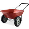 Dual-Wheel Wheelbarrow Garden Cart - Thumbnail 1
