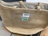 Woven Storage Basket Decorative Natural Rope Basket - Thumbnail 3
