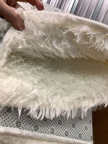 Large Indoor Fluffy Rug - Lot 1554