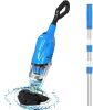 Cordless Pool Vacuum Cleaner, Rechargeable, Handheld Pool Vacuum for Above Ground and Inground Pools, spa hot tub 18.5 GPM Suction 80 Min Run Time - Thumbnail 1