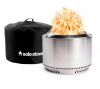 Solo Stove Yukon, Stand & Shelter 2.0 27 in. x 27 in. x 19.8 in. Outdoor Stainless Steel Wood Burning Fire Pit - Thumbnail 1