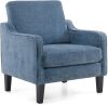 VINGLI Upholstered Chenille Accent Chair - Thumbnail 1