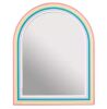 StyleWell Kids Medium Arched Wood Framed Rainbow Mirror (24 in. W x 30 in. H) - Thumbnail 1