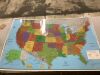 Double Sided US Wall Map 32" x 50" - Thumbnail 1
