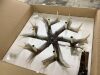 6 Light Antler Chandelier - Needs Repair, No Hardware - Thumbnail 1