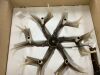 6 Light Antler Chandelier - Needs Repair, No Hardware - Thumbnail 2