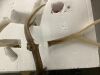 6 Light Antler Chandelier - Needs Repair, No Hardware - Thumbnail 5