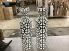 24.4 inch Tall Floor Vases, Set of 2 - Thumbnail 3