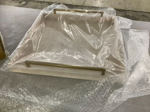 20" x 20" Square Ottoman Tray - Lot 255