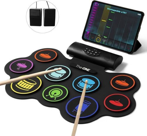 The ONE Electronic Roll Up Drum Set - Lot 457
