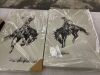 Western Cowboy Wall Art - Thumbnail 2
