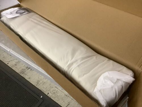 Flexible Ceiling Track Curtain Set - Lot 652