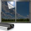 One Way Reflective Mirror Window Privacy Film, 45.2" x 78.7" - Thumbnail 1