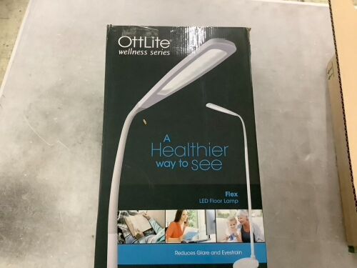 OttLite ClearSun Flex LED Floor Lamp - Lot 459