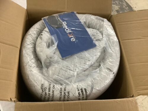 Bedlore Memory Foam Mattress Topper, King - Lot 260