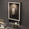 20"×34" Lighted Medicine Mirror Cabinet - Thumbnail 1