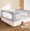 GrowthFun 3-Piece King Size Bed Rail for Toddler - Thumbnail 1