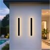 31.5 Inch Modern Outdoor Wall Light, 2 Pack - Thumbnail 1