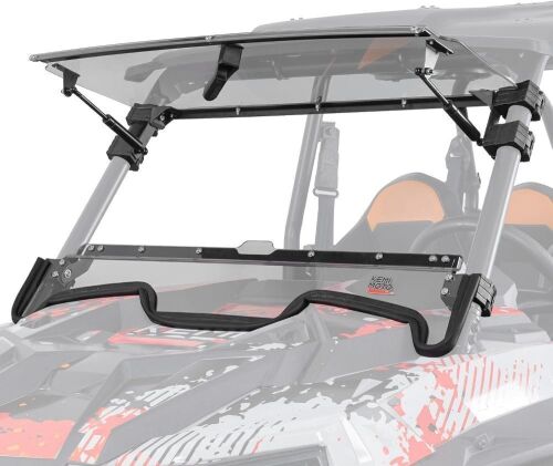 KEMIMOTO 19-23 XP 1000 Flip Up Windshield for 2019-2023 Polaris RZR XP 1000 /RZR XP Turbo 2 and 4 Seater - Lot 84