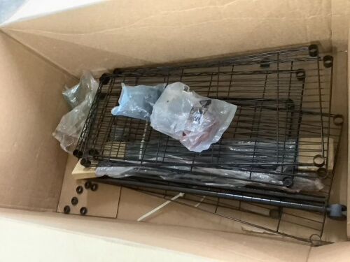 5 Tier Wire Shelving Unit - Lot 665