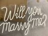 Will You Marry Me LED Neon Sign - Thumbnail 3