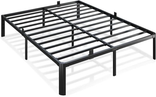 14" Metal Bed Frame, King - Lot 266