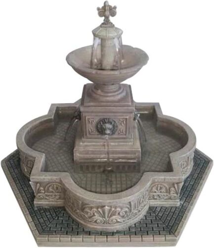 Lemax Village Collection Modular Plaza Fountain - Lot 571