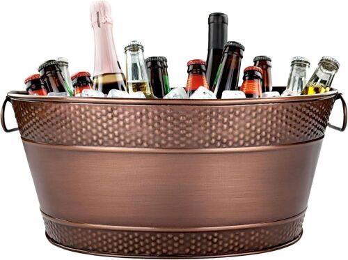 BREKX Galvanized Beverage TuB, 15-Quarts, 16-Bottles - Lot 674