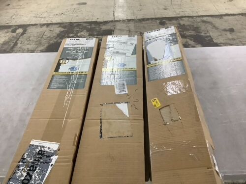 Lot of (3) Wood Blinds - Uninspected - Lot 771