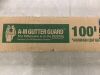 A-M Gutter Guard Aluminum Leaf & Debris Protection, 5" - 100' - Thumbnail 2