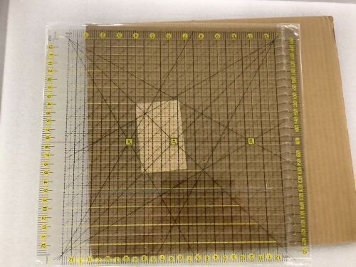 Acrylic Quilting Ruler - Lot 680