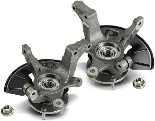 Front Left and Rigth Steering Knuckle & Wheel Bearing Hub Assemblies for Ford Escape 2005-2012, Mazda Tribute Mercury Mariner 2005-2011 - Lot 481
