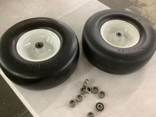 13x5.00-6 Flat Free Tires, 2 pack - Lot 582