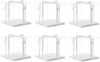 14x14x12" Clear Cake Box with Ribbon, 6 pc - Thumbnail 1