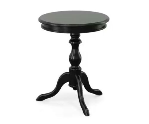 Carolina Chair & Table Gilda Antique Black Side Table - Lot 247JF