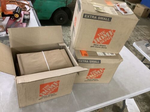 Lot of (3) The Home Depot 30 Gal. Paper Lawn and Leaf Bags (20 Count) - Lot 640JF