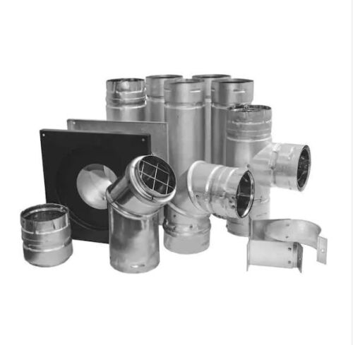 DuraVent PelletVent for Multi-Fuel 3in. Diameter Horizontal Kit - Lot 77JF