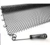 24 in. x 18 in. Metal Mesh Curtain Fireplace Screen - Thumbnail 1