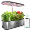 LetPot 5.5L Smart Indoor Hydroponics Growing System with 12 Pods, APP and WiFi-Controlled - Cracked Plastic on light - Thumbnail 1
