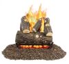 Pleasant Hearth Willow Oak 18 in. Vented Gas Log Set - Thumbnail 1