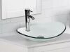 Glass Vessel Sink with Faucet - Thumbnail 1