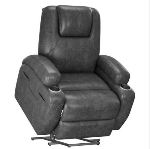 Electric Power Lift Recliner Chair with Massage - Lot 16JF