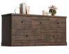 LACOO 45 in. Wide Wooden Dresser with 5 Drawers - Thumbnail 1