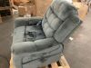 Bestier 41 in. W Grey Oversized Microfiber Power Lift Recliner with 8-Point Massage and Heating - Missing Power Supply for Base - Thumbnail 8