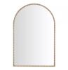 Home Decorators Collection Medium Arched Gold Antiqued Classic Accent Mirror (35 in. H x 24 in. W) - Thumbnail 1