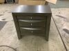 Madison 2-Drawer Gray Nightstand - Thumbnail 1