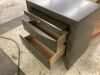 Madison 2-Drawer Gray Nightstand - Thumbnail 3